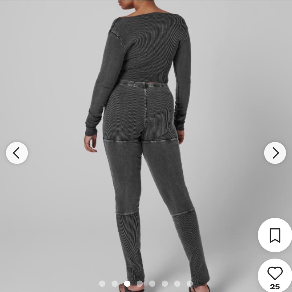 K Label Black Pants